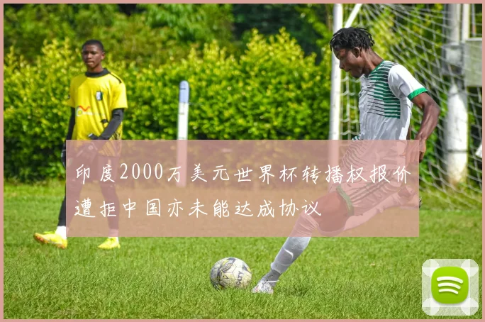 印度2000万美元世界杯转播权报价遭拒中国亦未能达成协议